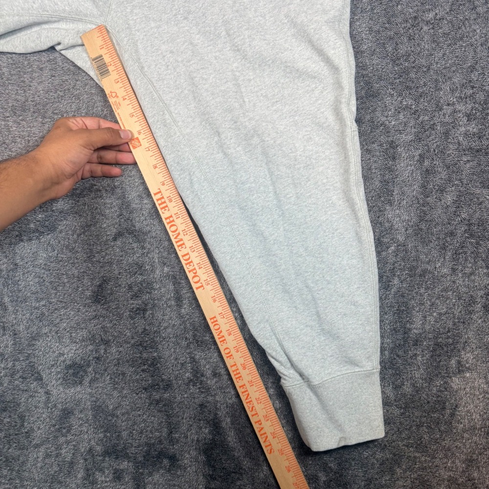 Nike Mens Joggers XL Heather Grey French Terry Sweatpants - Picture 8 of 9